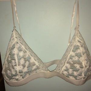 dainty lace floral bralette